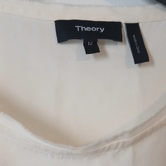 Theory Cream‎ Sleeveless Tank Top - Picture 2 of 6